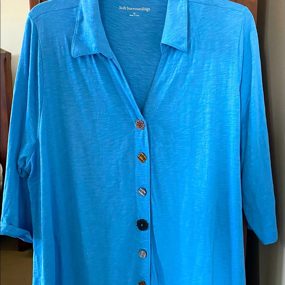 Soft surroundings shirt. Brand new.